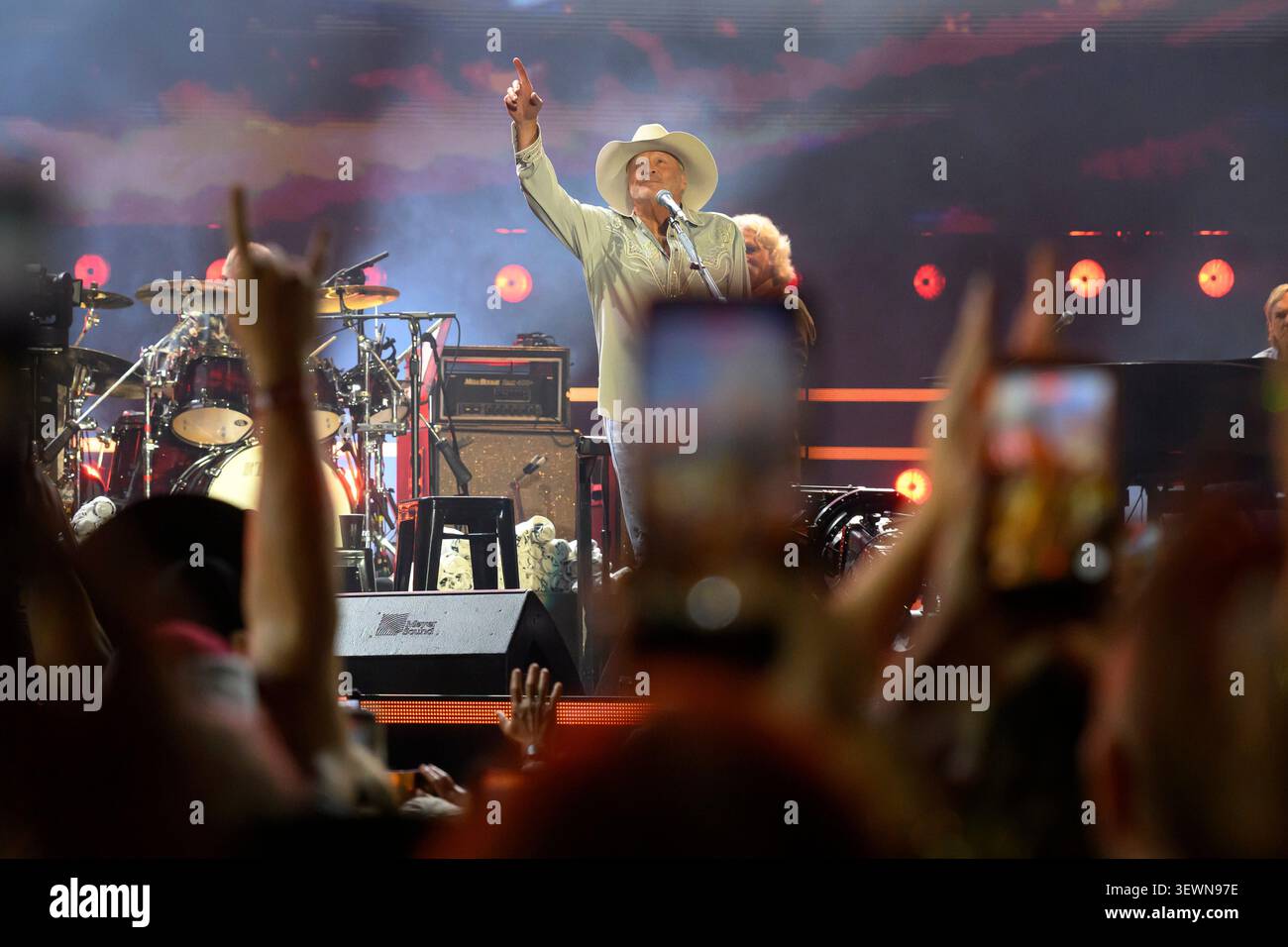 Alan Jackson performs during his final farewell concert called, 