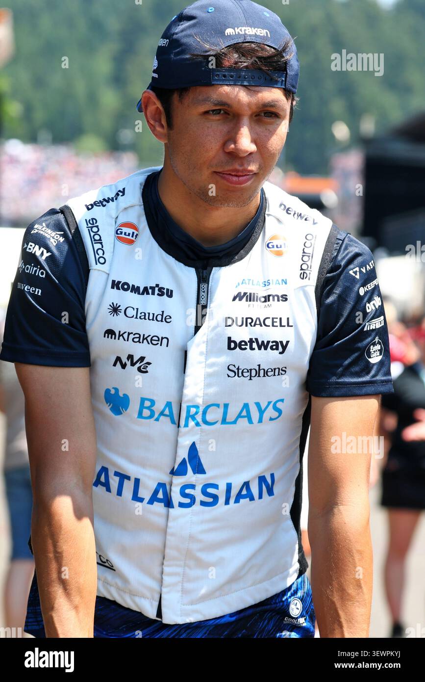 Portrait of alex albon hi-res stock photography and images - Alamy