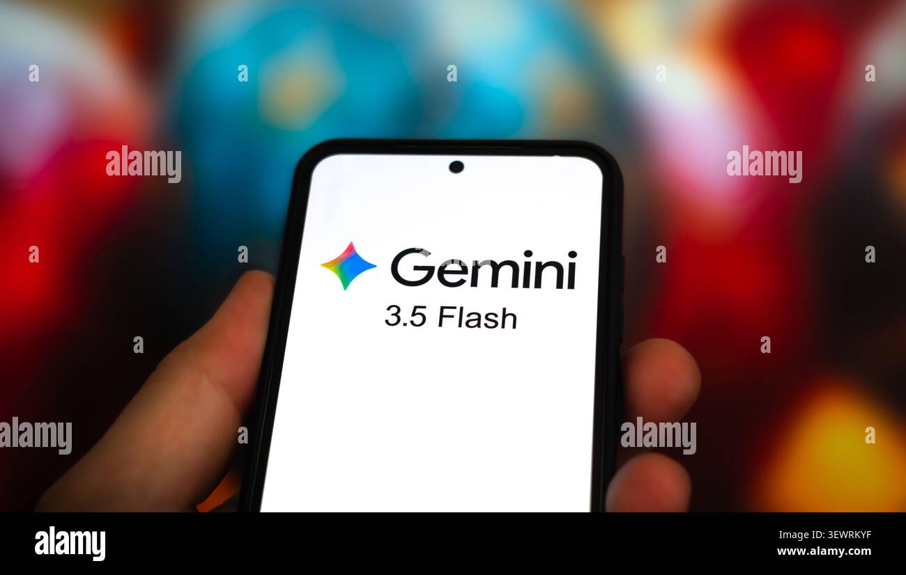 Gemini by Google Deepmind Stock Photo
