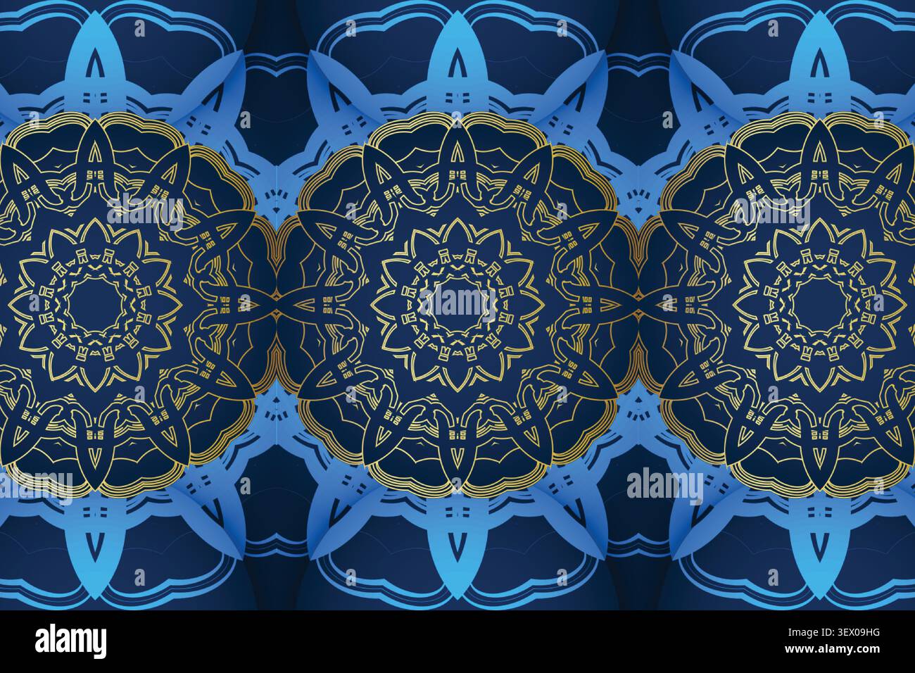 decorative repeating geometric luxury background Stock Vector