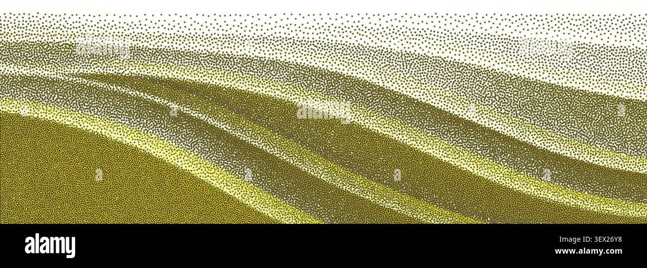 Green agricultural field pattern. Stock Vector