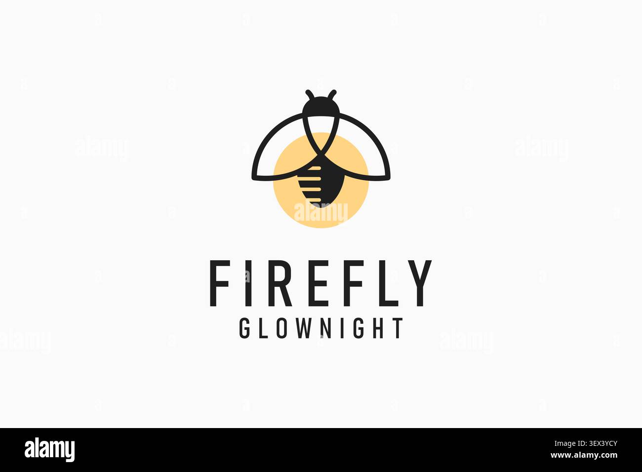 Firefly logo symbol icon design Stock Vector