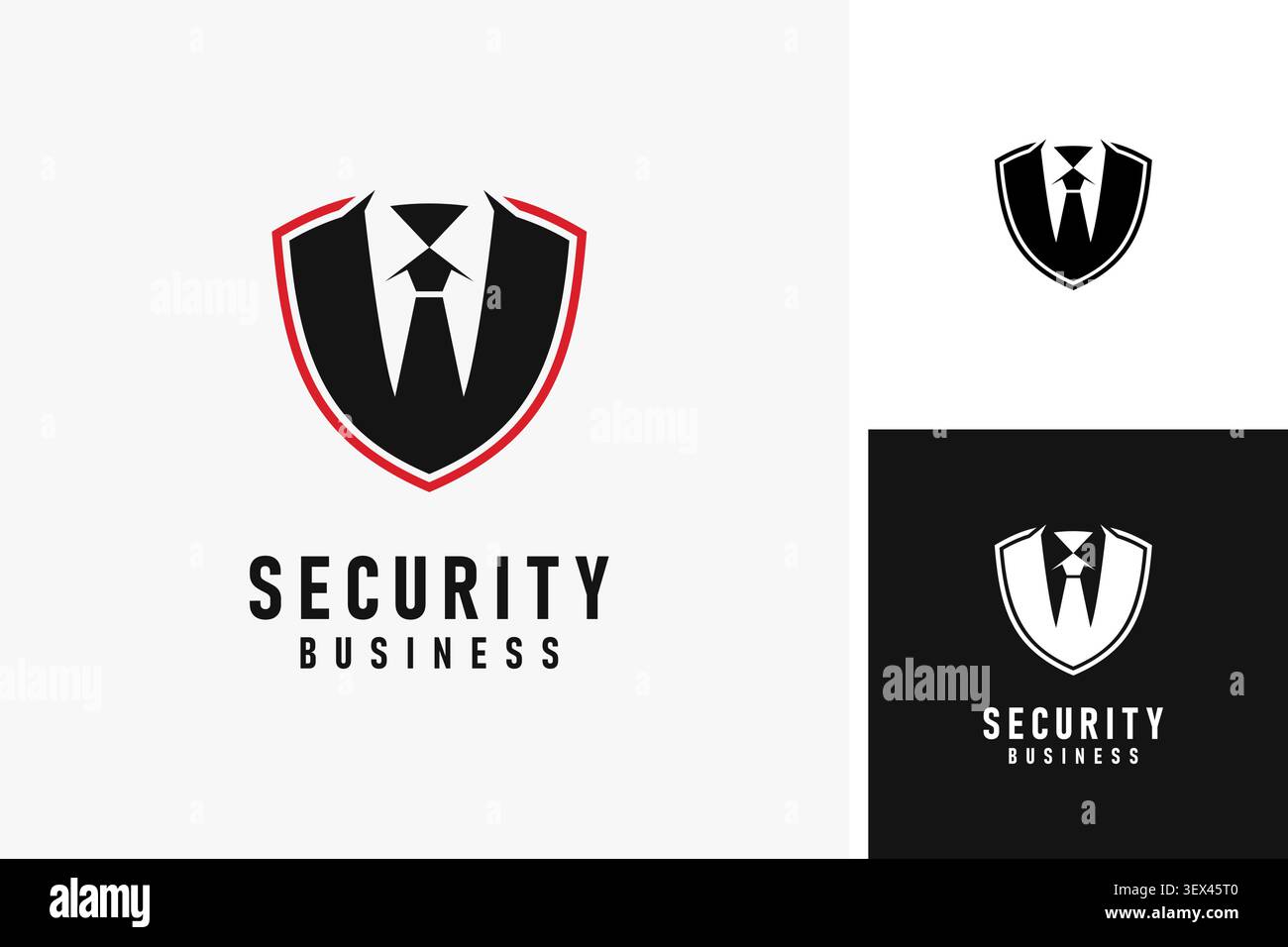 Security business logo symbol icon design Stock Vector