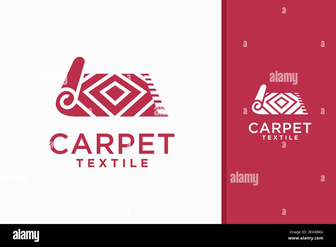 Carpet logo symbol icon design Stock Vector