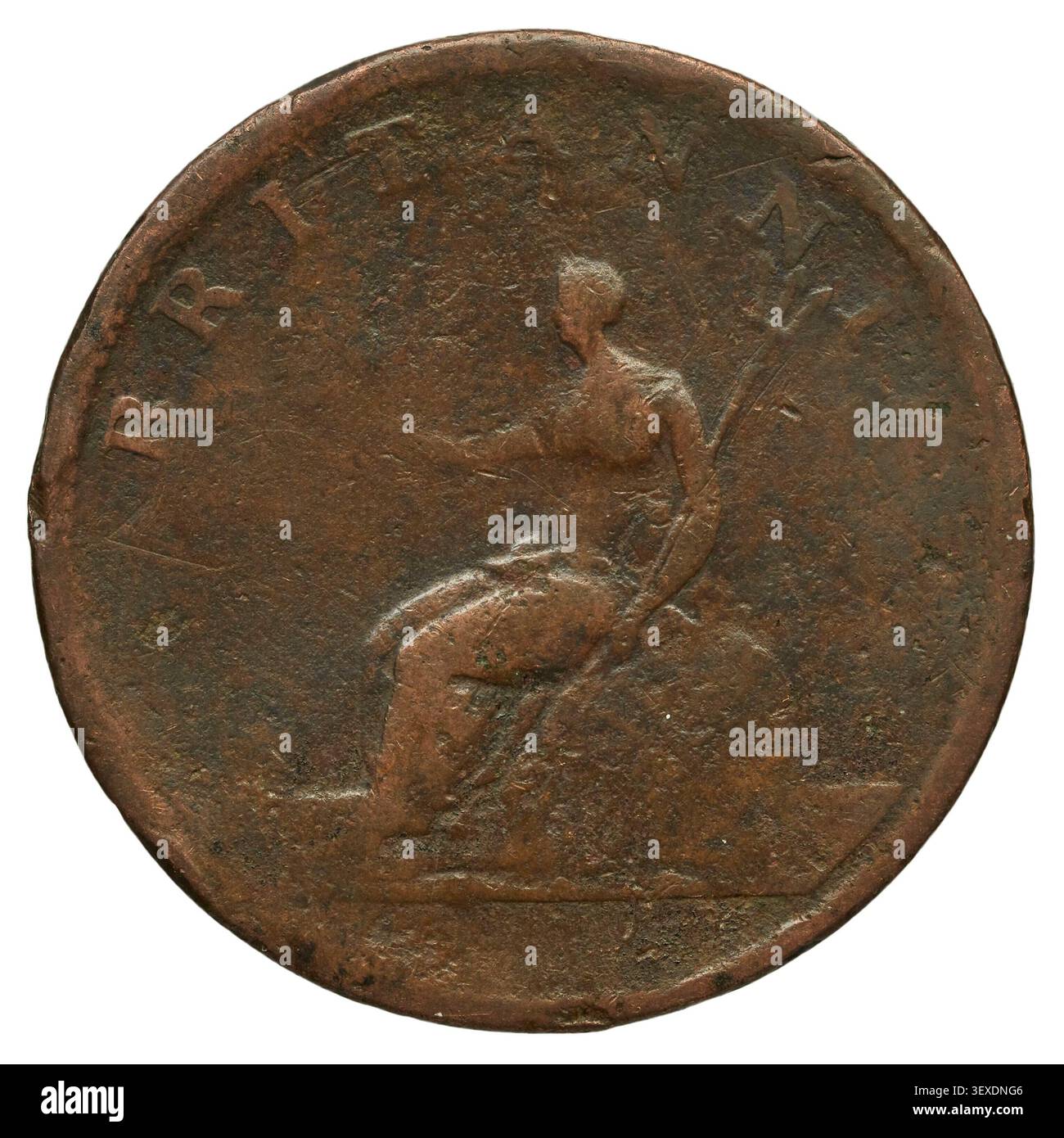 Halfpenny coin uk hi-res stock photography and images - Alamy