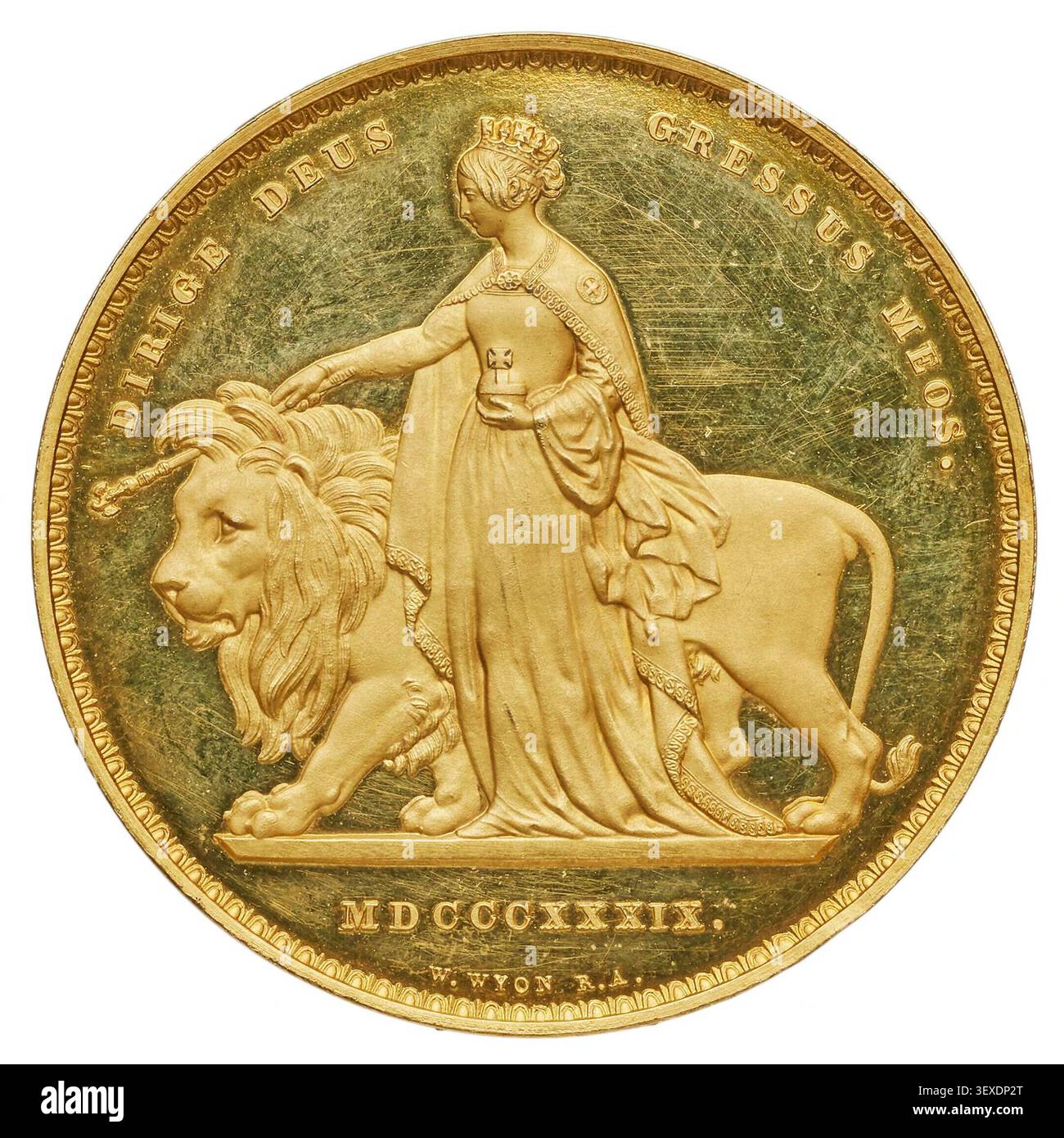 ピン子ページ Queen victoria coin 1839 hi-res stock photography and images - Alamy