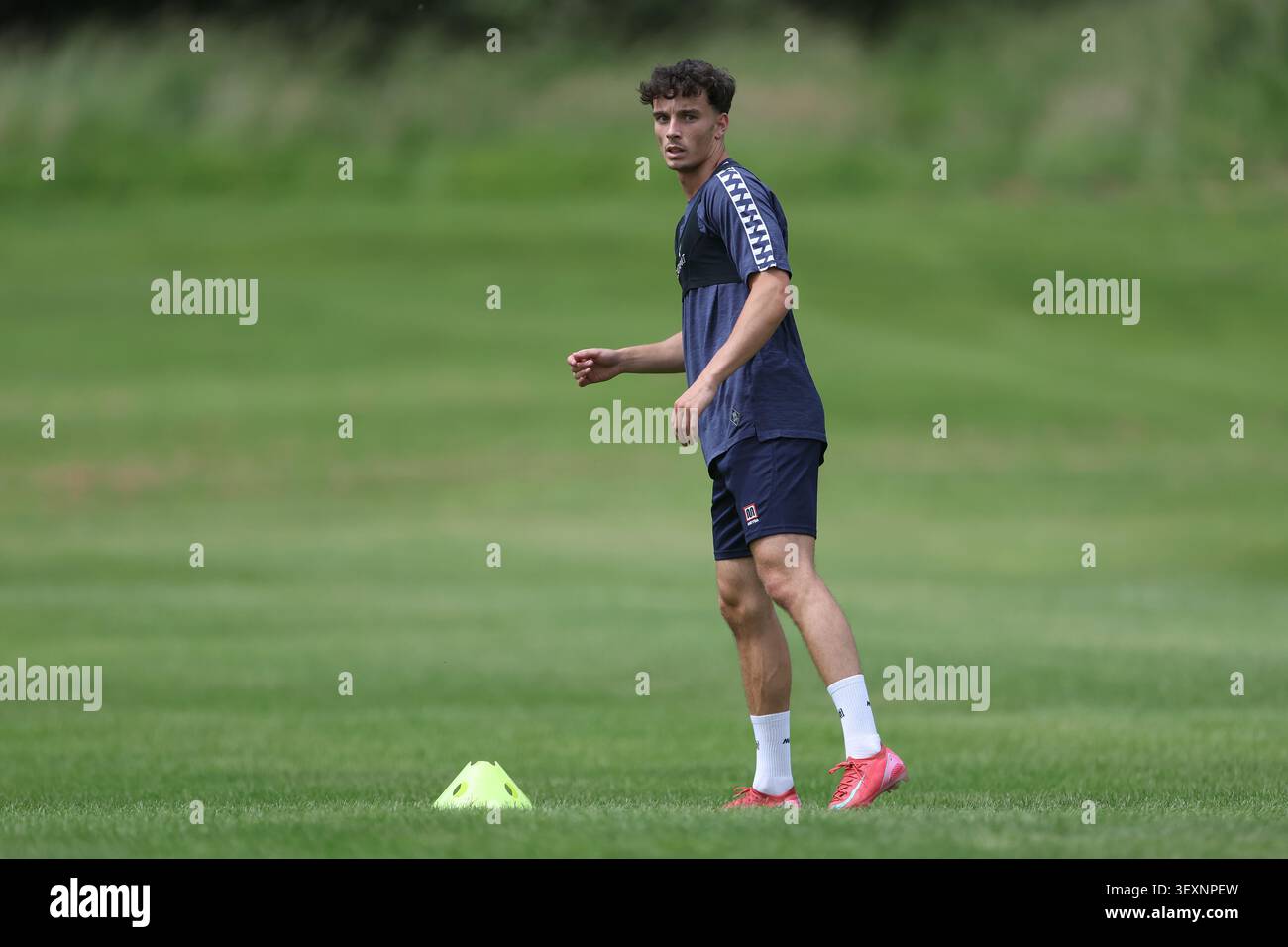 Corey McKeown of Hartlepool United is seen during Pre Season Training ...