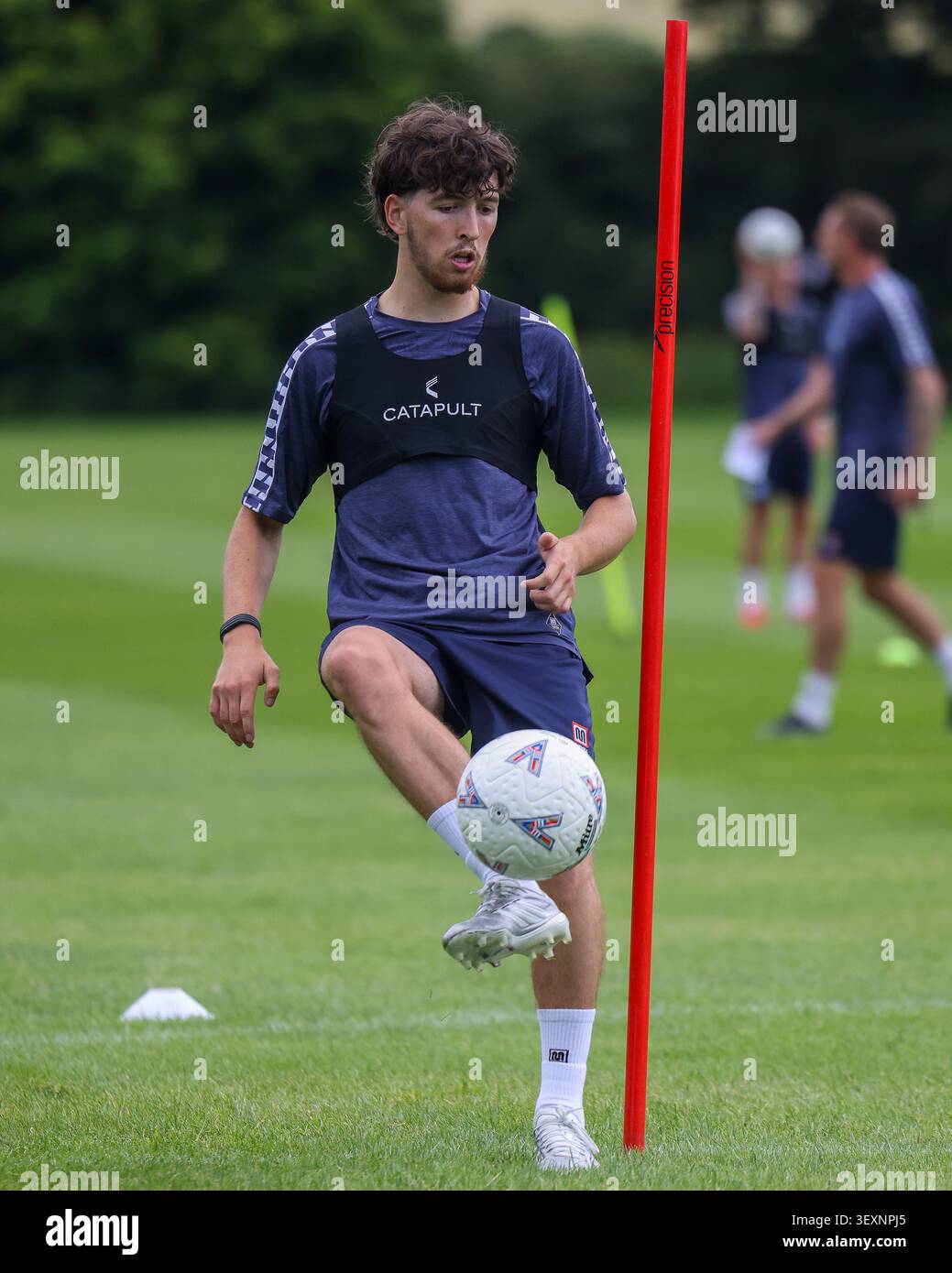 Owen Hampson of Hartlepool United is seen during Pre Season Training at ...