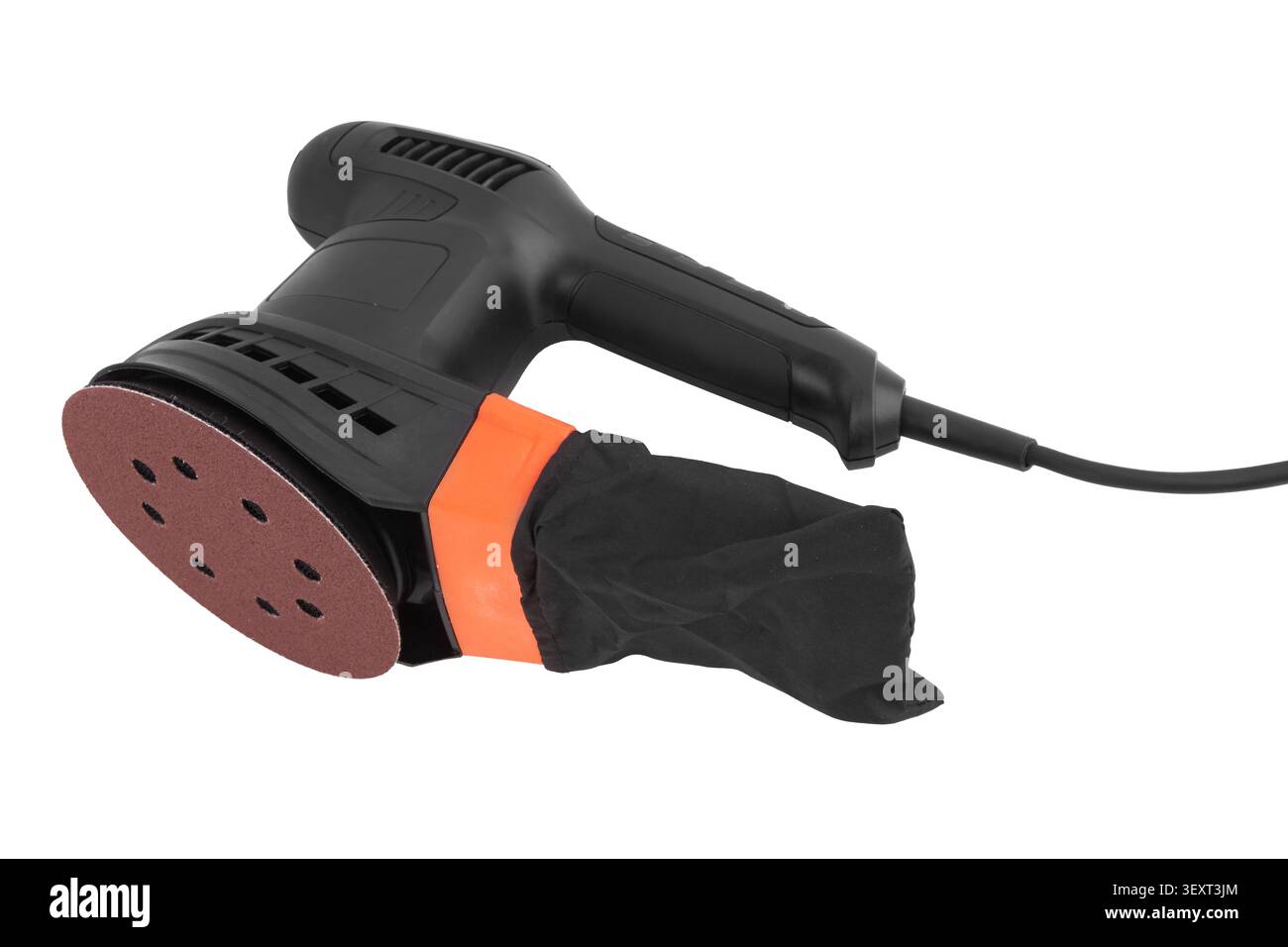 Electric sander tool isolated on white background Stock Photo