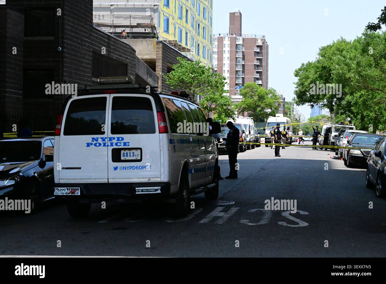 Brooklyn, USA. 01st July, 2026. Members of the NYPD Crime Scene Unit ...