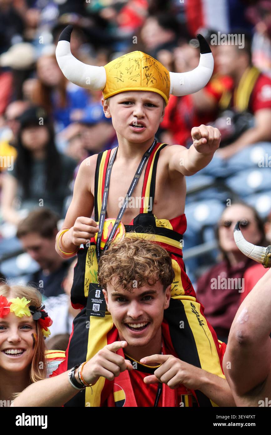 Belgium s Supporters Pictured During A Soccer Game Between Belgian belgium-s-supporters-pictured-during-a-soccer-game-between-belgian