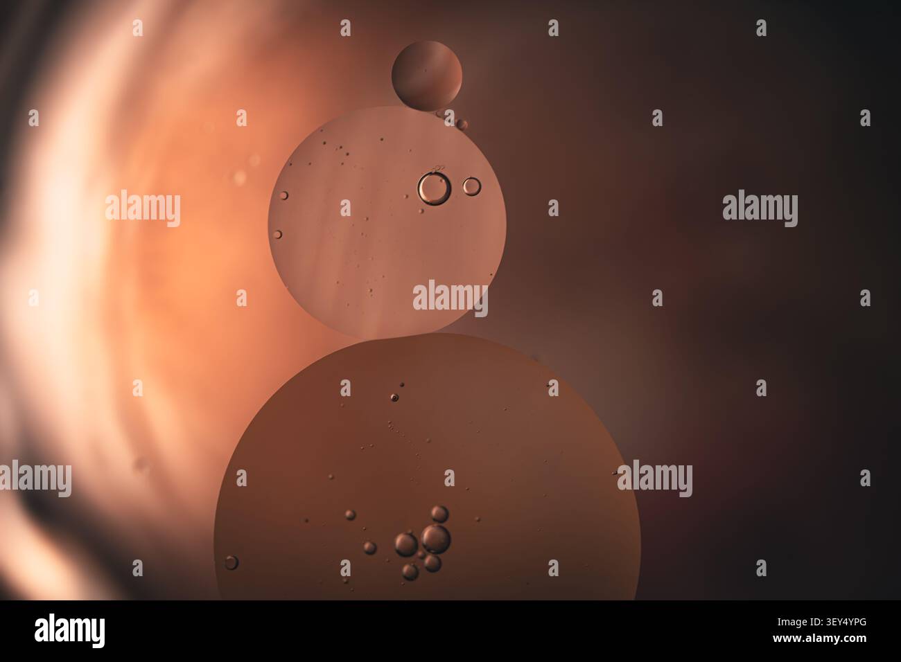 Abstract Colorful Dots on Vibrant Background Stock Photo