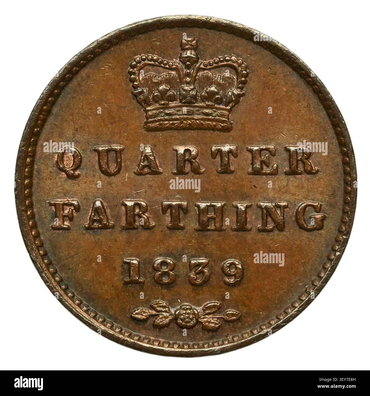 Queen victoria coin 1839 hi-res stock photography and images - Alamy