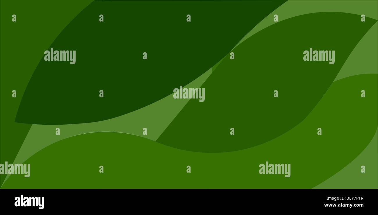 Abstract green vector background Stock Vector