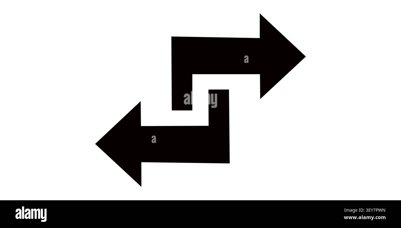 Reload simple flat icon vector illustration Stock Vector