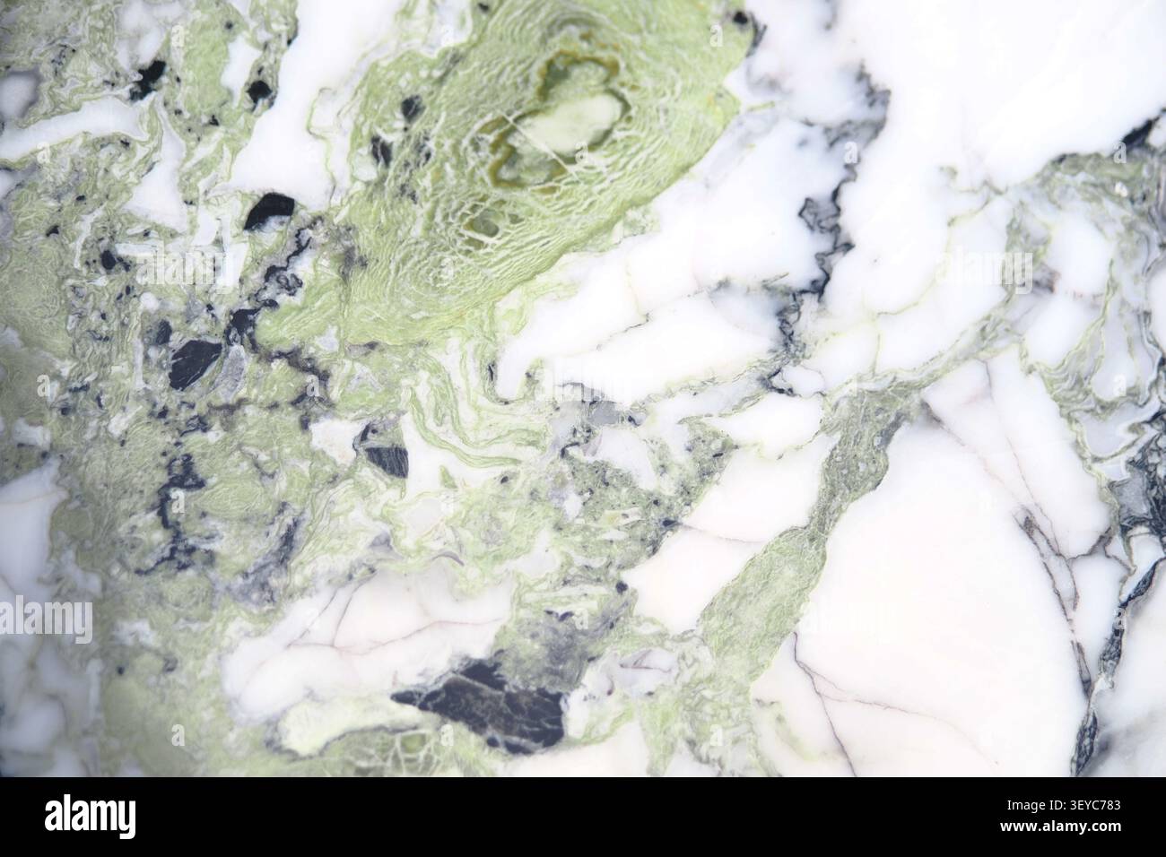 Natural patterns on white marble surface Stock Photo