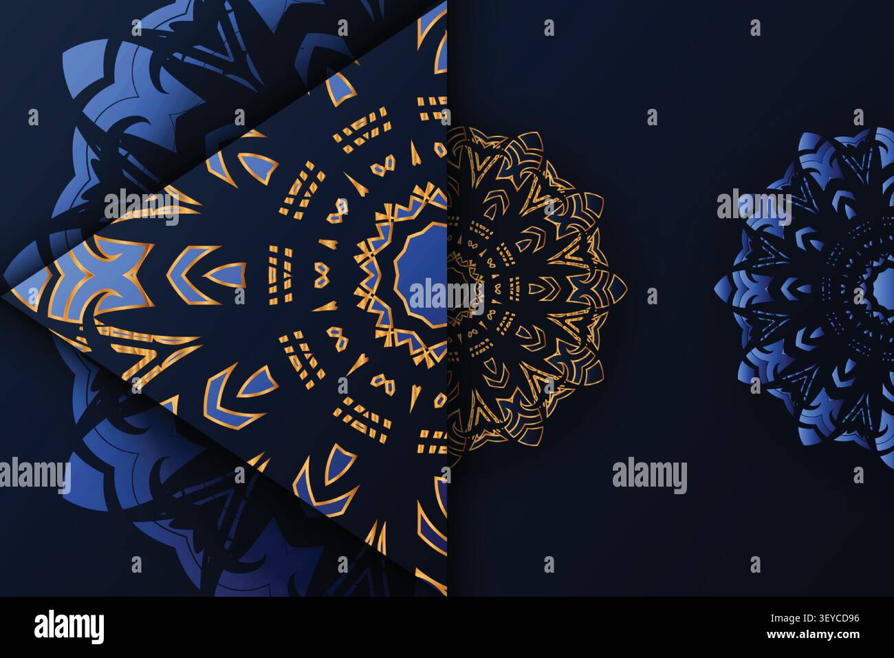 decorative repeating geometric luxury background Stock Vector