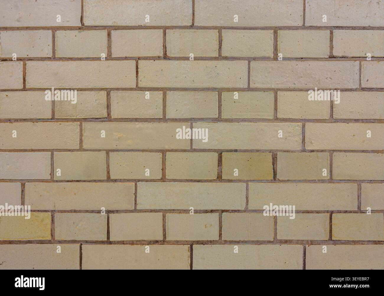beige brick wall texture background Stock Photo