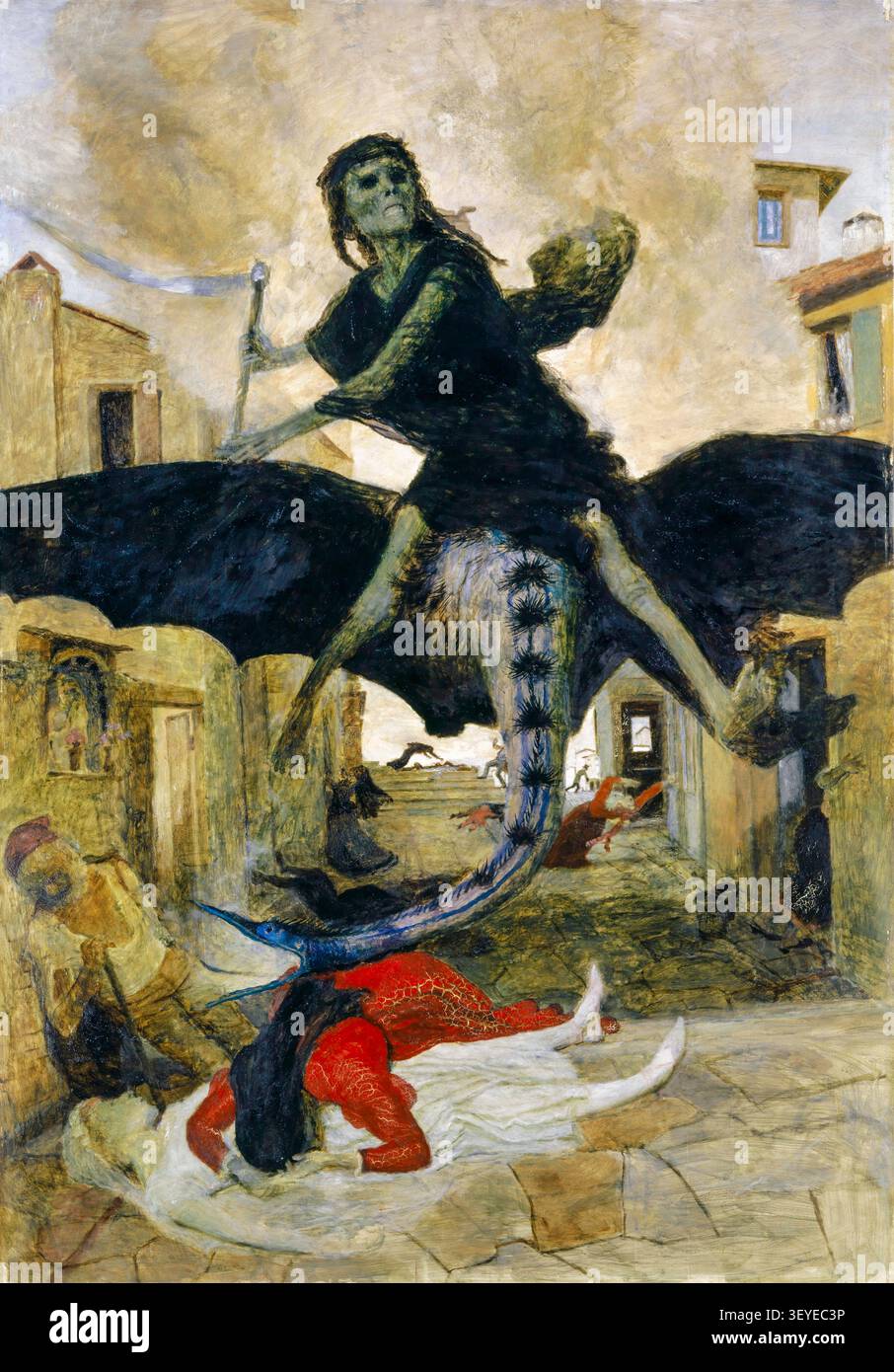 Black death plague hi-res stock photography and images - Alamy