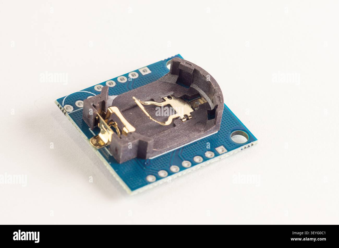 Real Time Clock Module For AVR ARM PIC Tiny RTC I2C modules memory DS1307 Clock Stock Photo