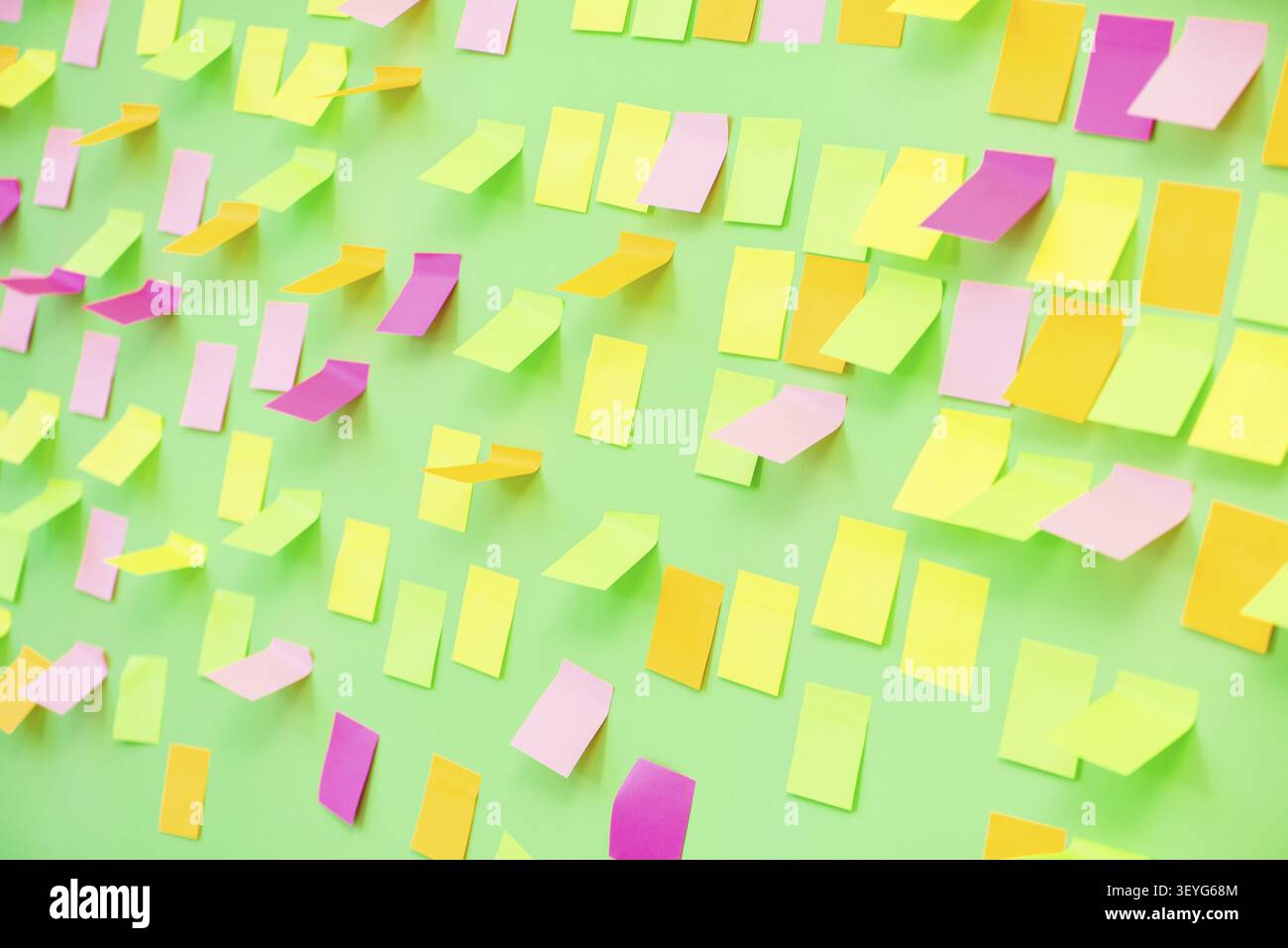 Many reminders in business concept Stock Photo