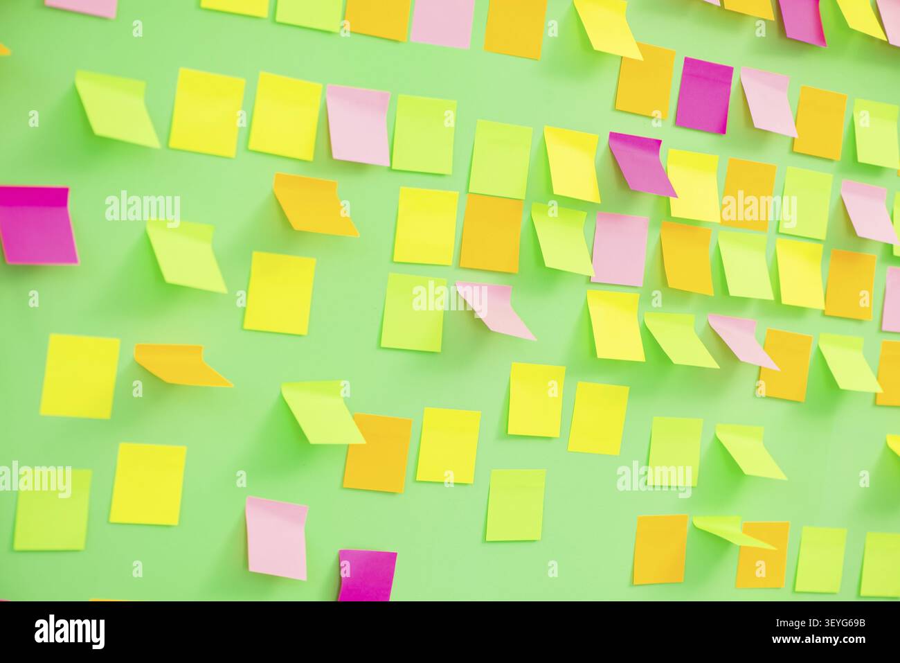 Many reminders in business concept Stock Photo