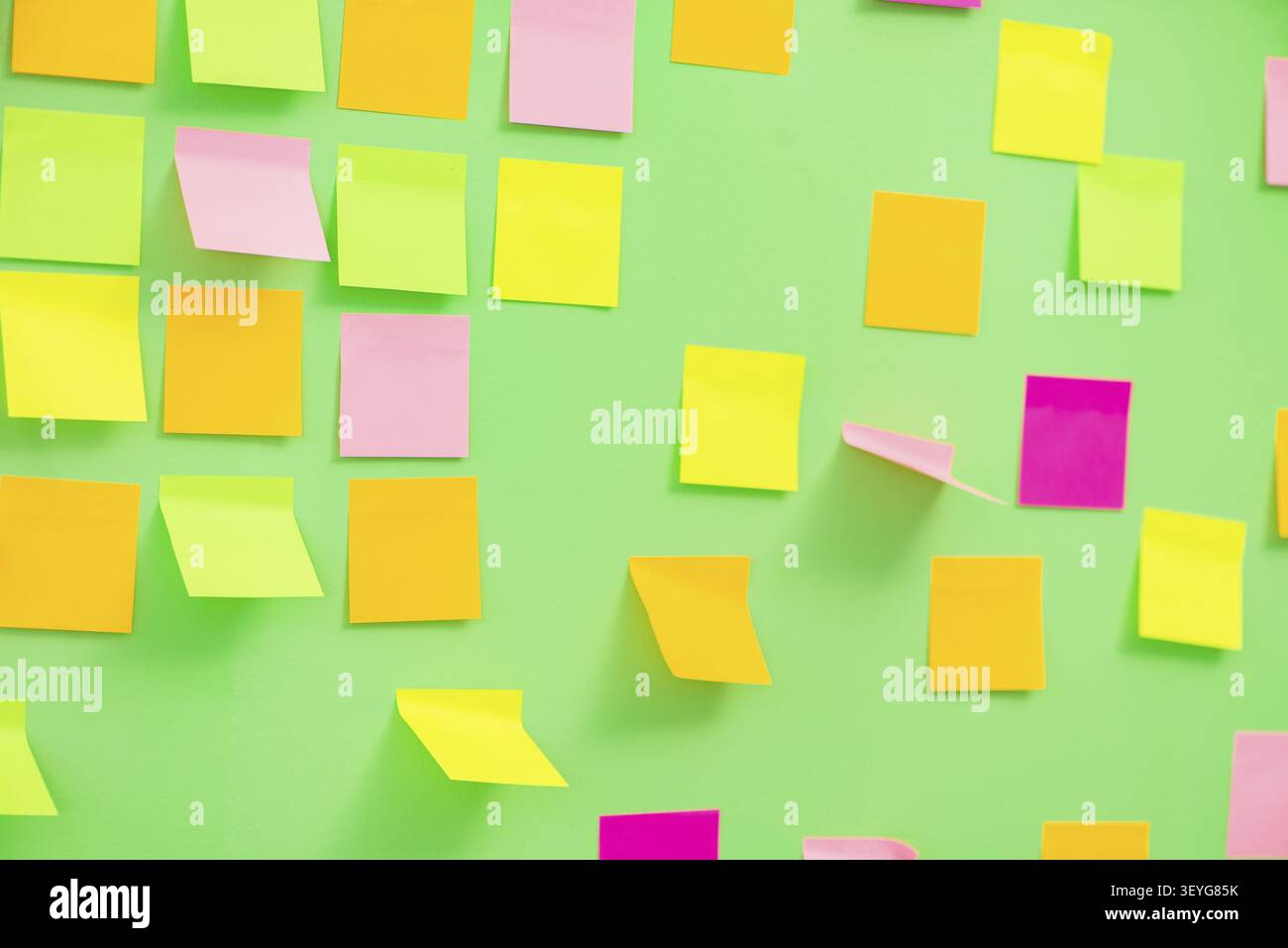 Many reminders in business concept Stock Photo