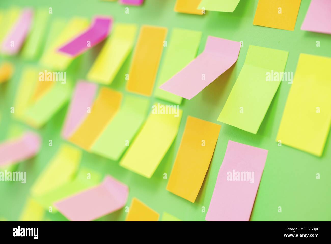 Many reminders in business concept Stock Photo