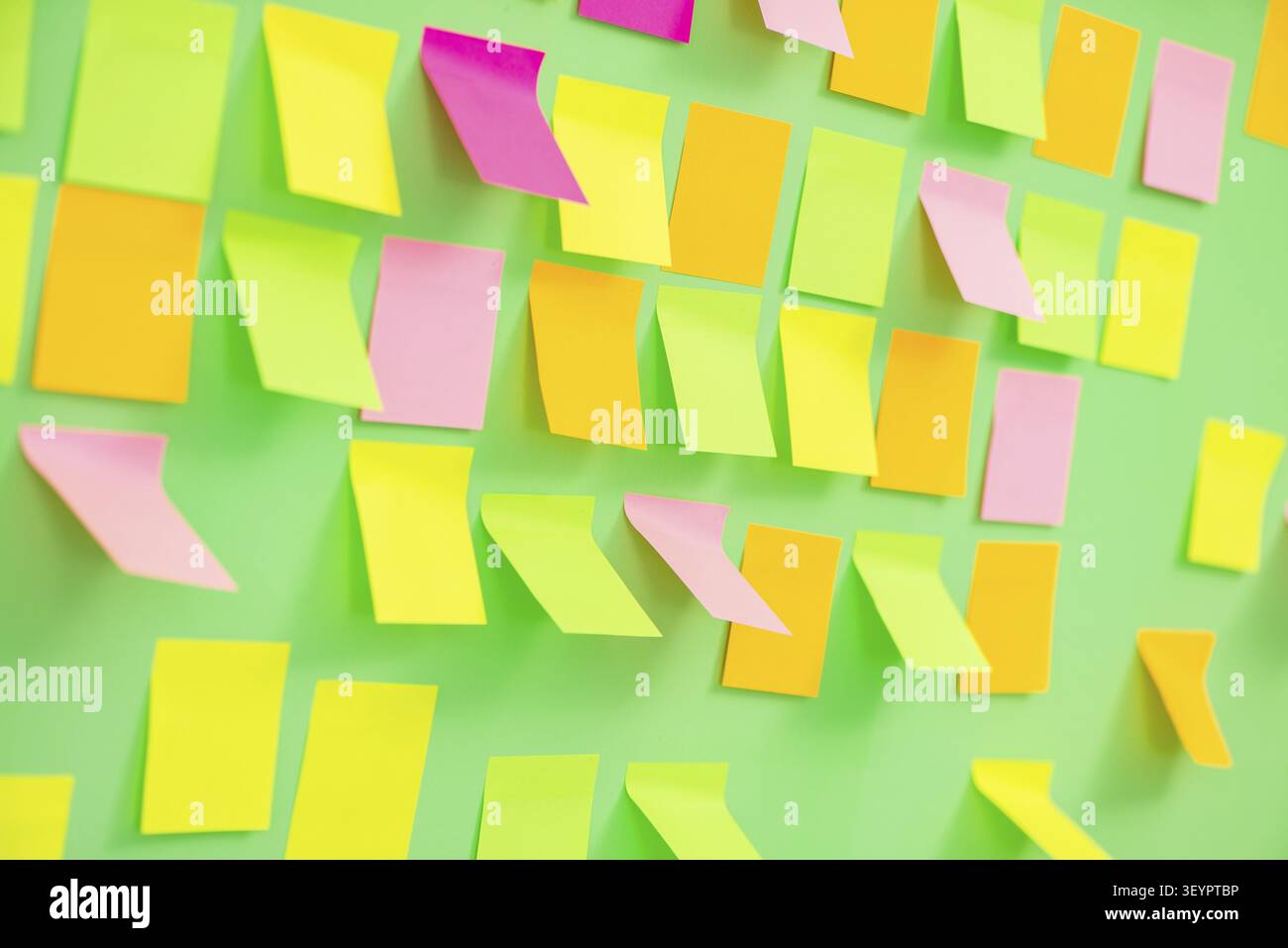 Many reminders in business concept Stock Photo
