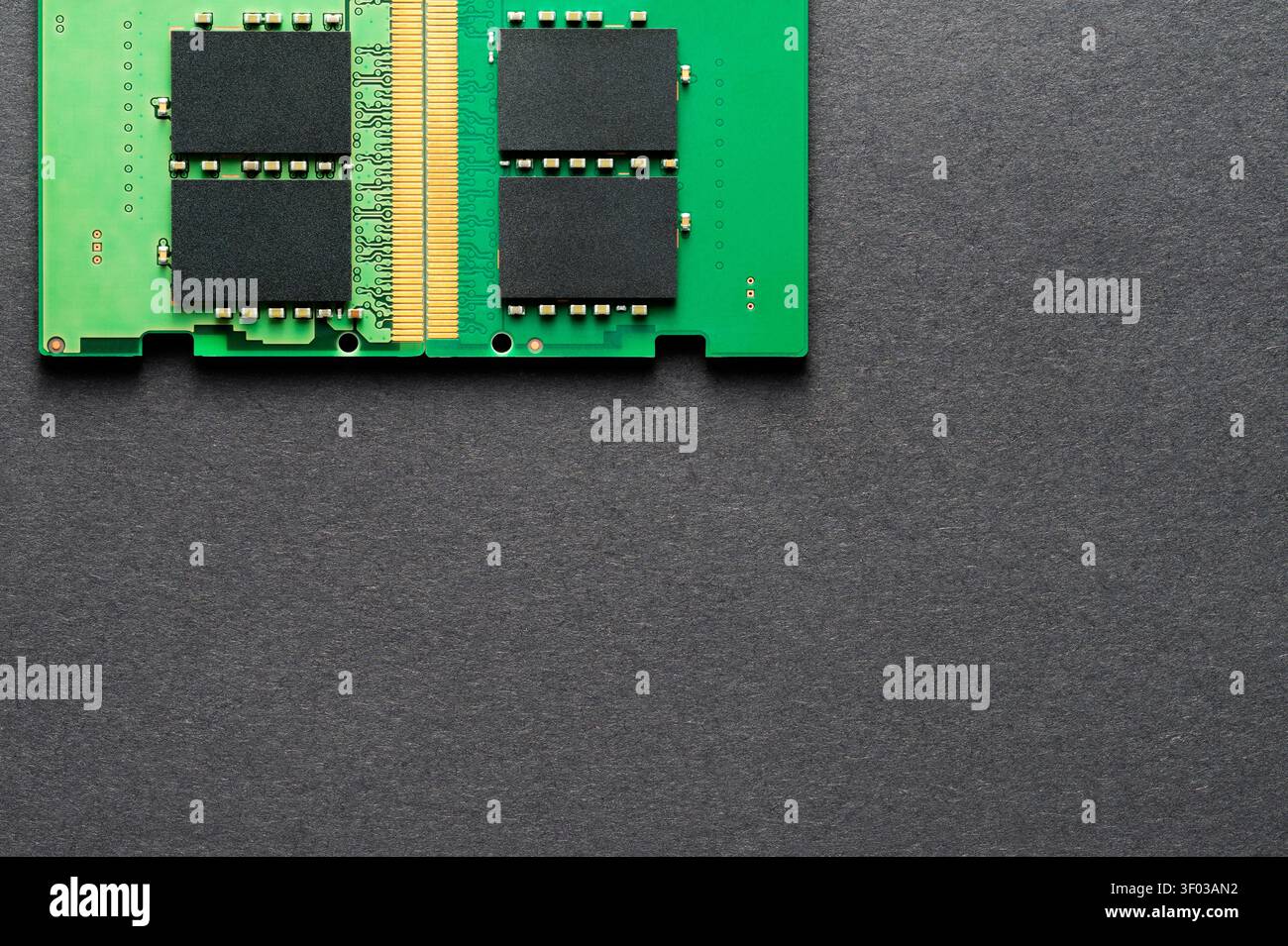 Computer Memory Stick with Copy Space Minimal Flat Lay Stock Photo