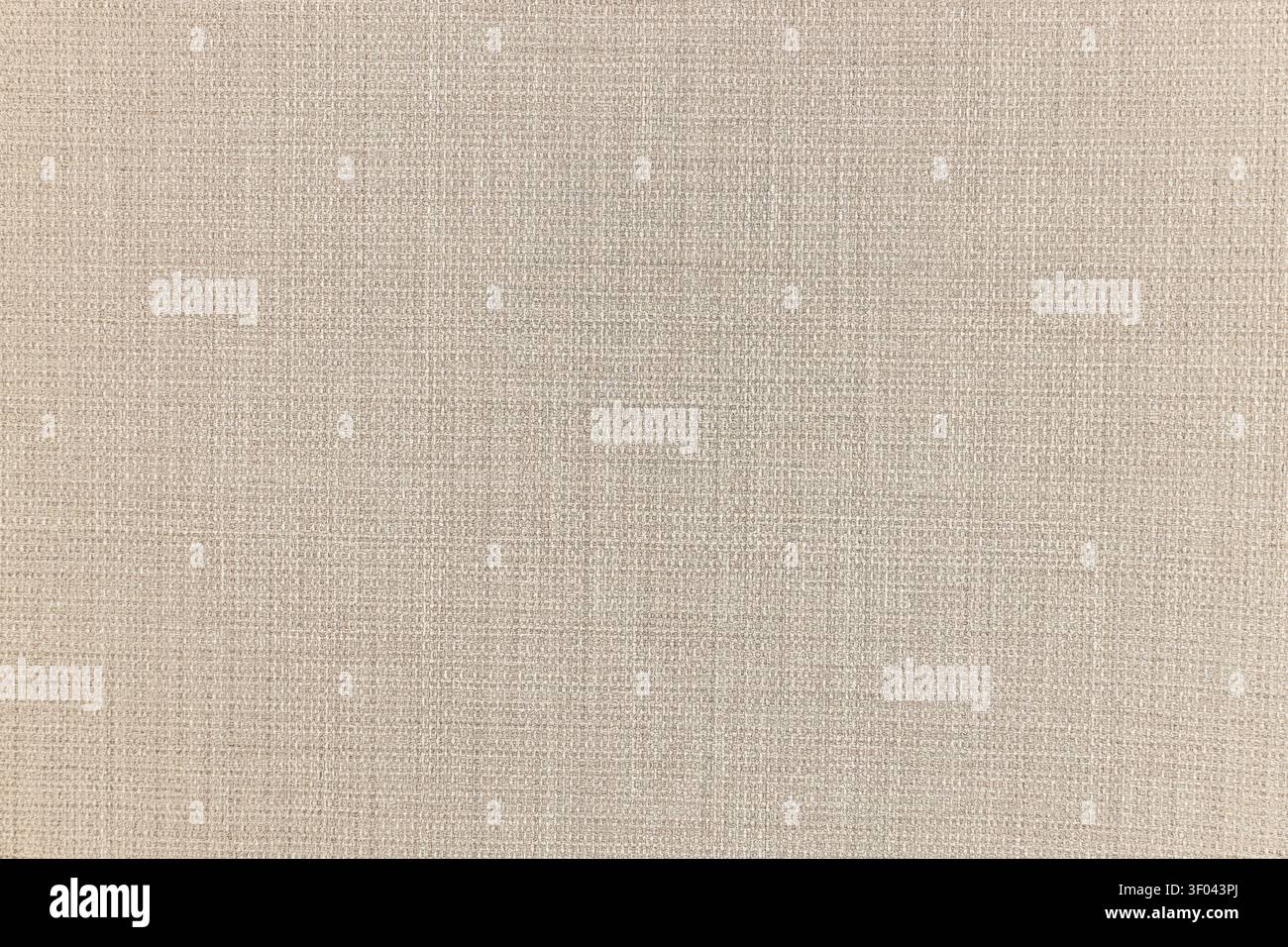 Beige fabric texture background with woven linen pattern Stock Photo