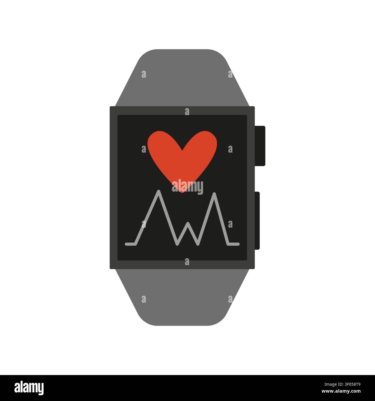 Smart watch icon clipart Stock Vector
