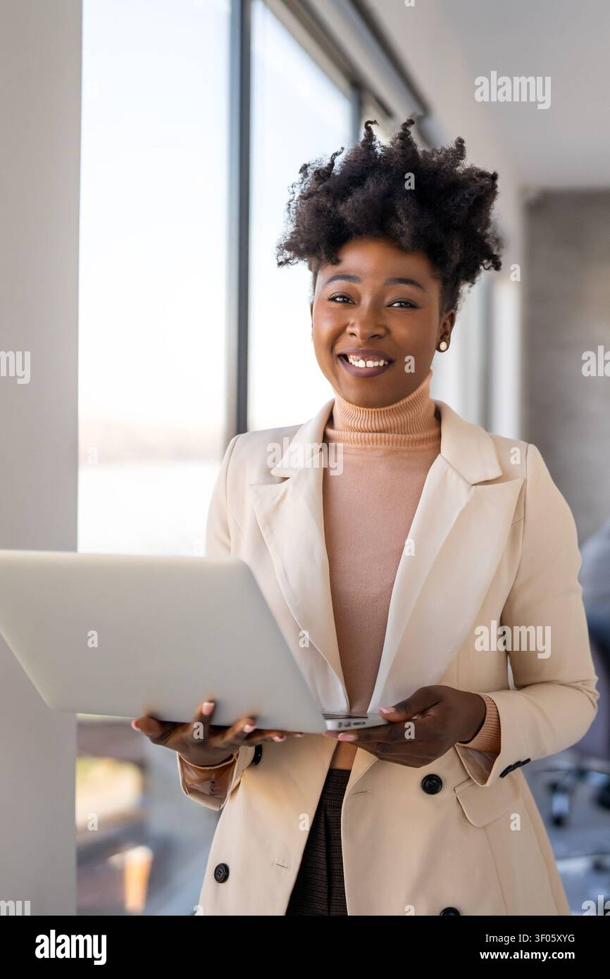 Software engineer using laptop computer with global network connection, Technology, innovation Stock Photo