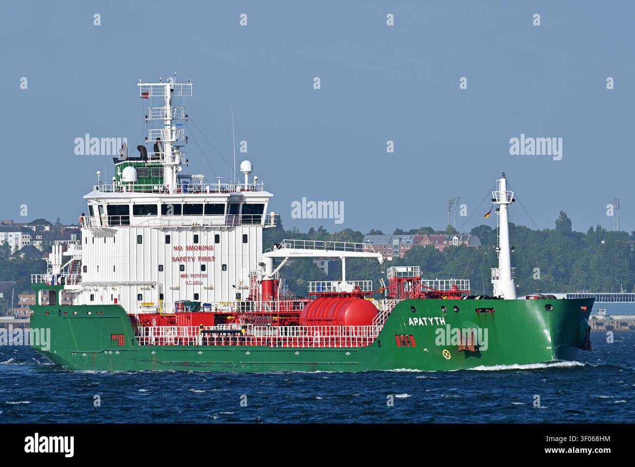 Chemical / oil products tanker APATYTH Stock Photo