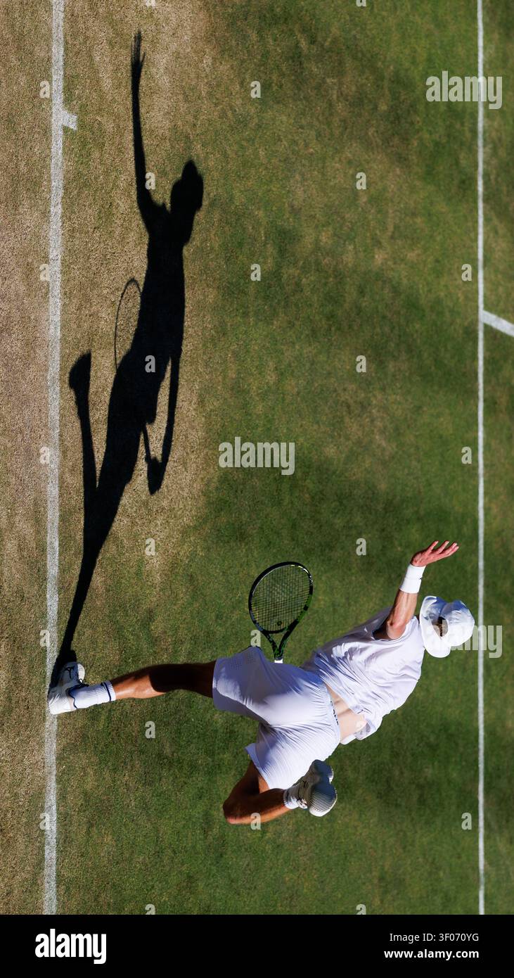 Wimbledon, England. 06 Jul 2026: The doubles pairing of Storm Hunter ...