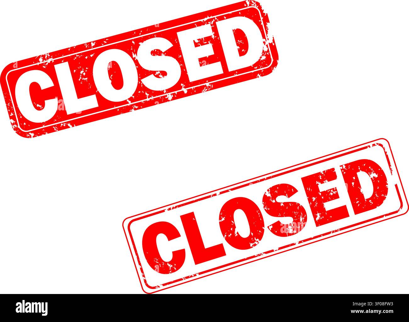 Closed Sign Vector Illustration Stock Vector