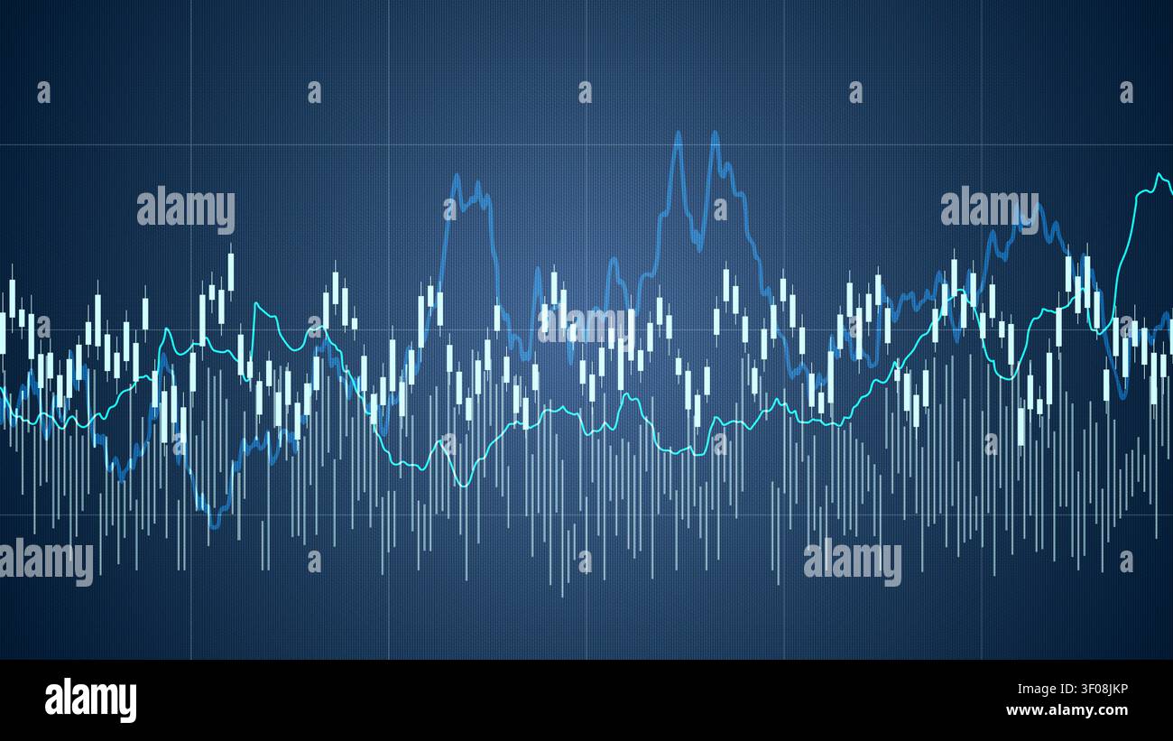 Traders analyze market trends using charts and graphs during trading sessions Stock Photo