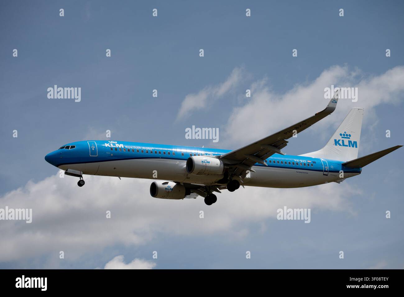 KLM Boeing 737-900 airplane at Amsterdam Schiphol airport in the