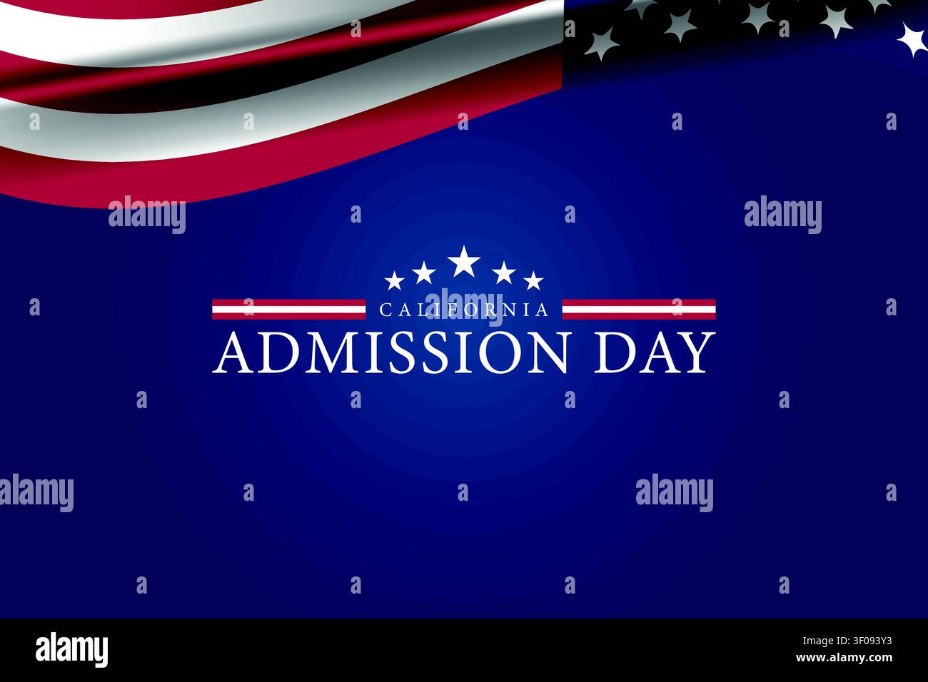 California Admission Day A Festive Look at Heritage and Future Stock Vector
