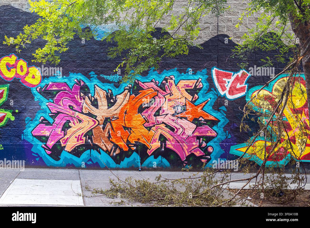 Graffiti new york city hi-res stock photography and images - Alamy