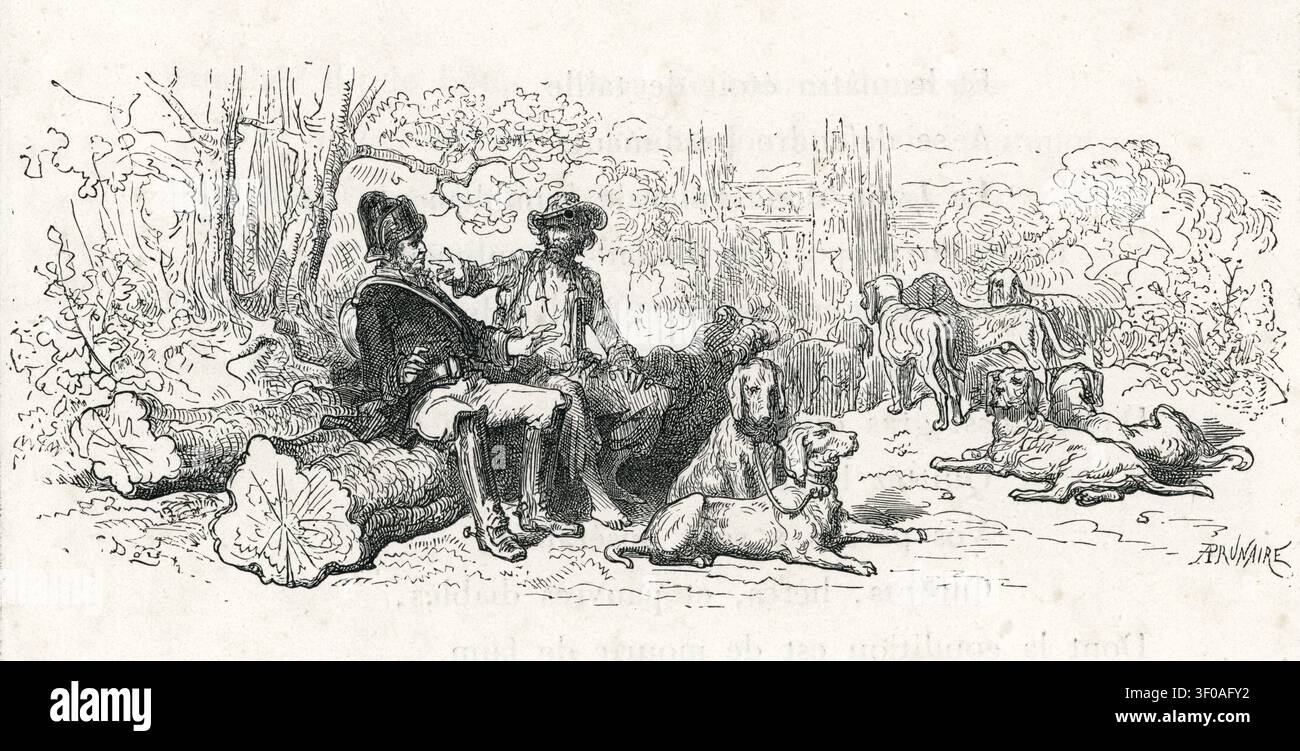 Le Loup et le Chien (The Wolf and the Dog) The Fables of La