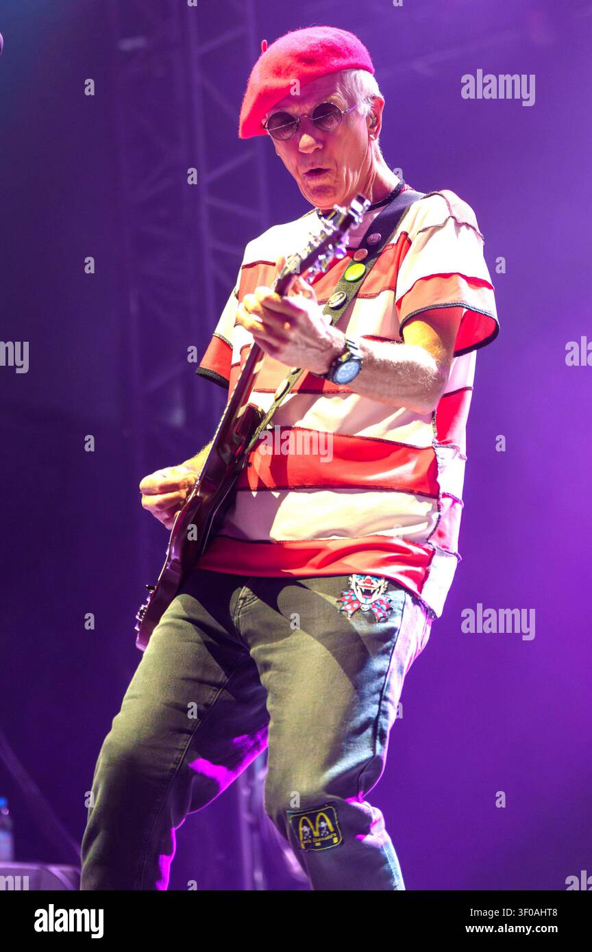 Captain Sensible of The Damned live at the Tollwood Summer Festival ...