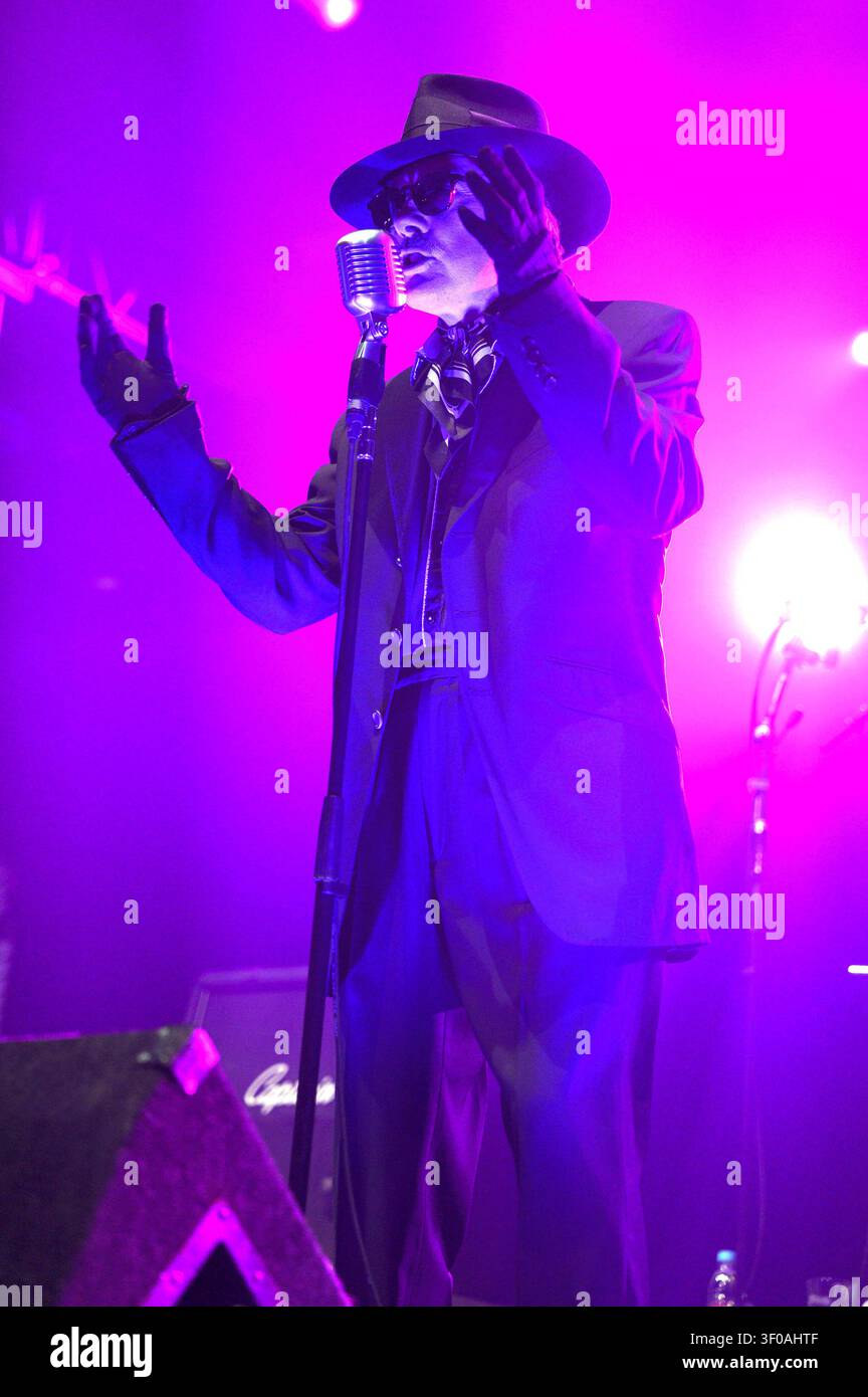 Dave Vanian of The Damned live at the Tollwood Summer Festival 2026 in ...