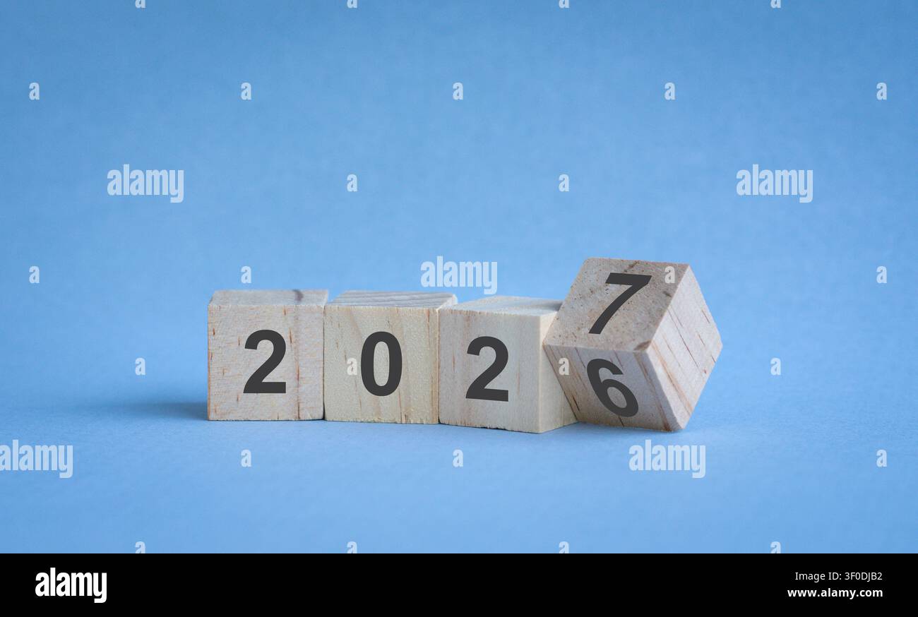 2026 2027 hi-res stock photography and images - Alamy