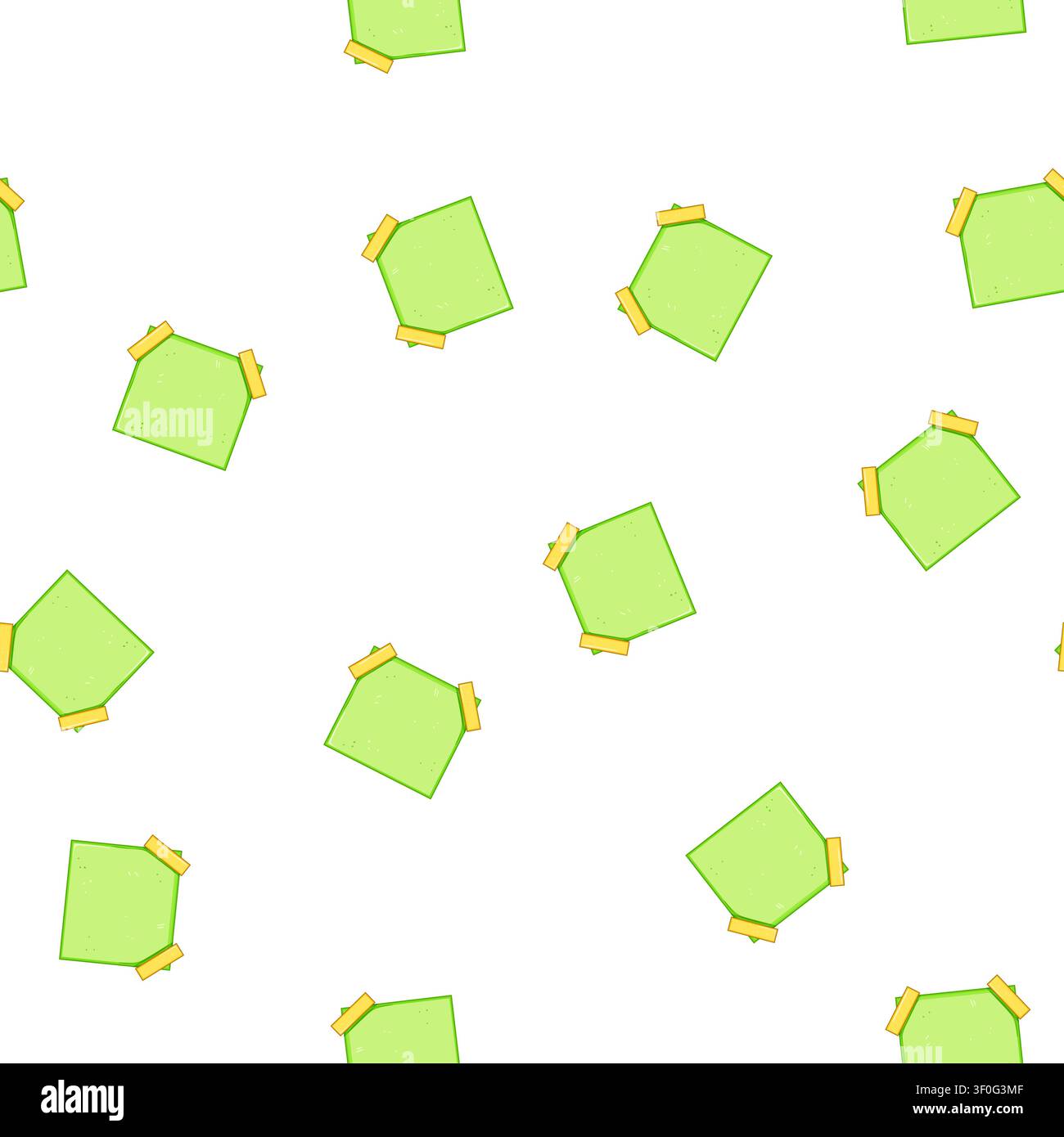 pattern do pinned paper notes cartoon. list memo, important task, organize memory do pinned paper notes sign vector Stock Vector