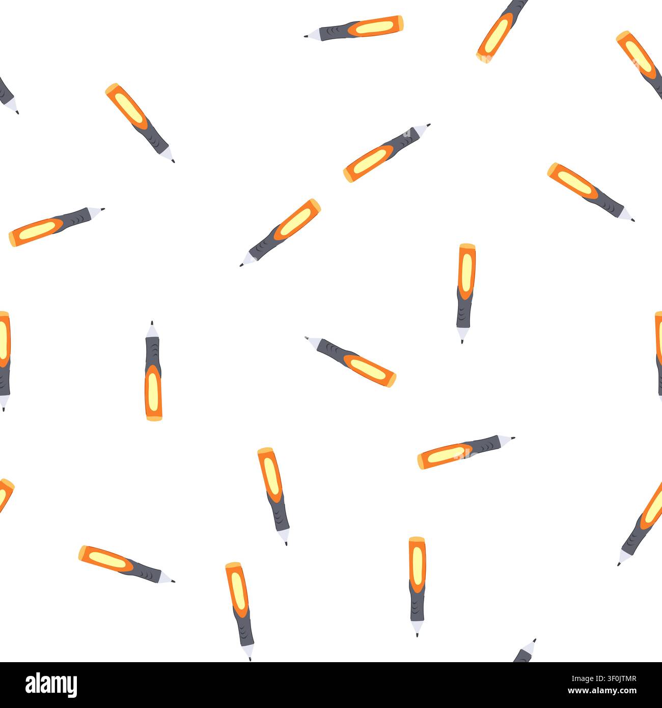pattern technology interactive whiteboard pen cartoon. education teaching, learning digital, writing display technology interactive whiteboard pen sig Stock Vector
