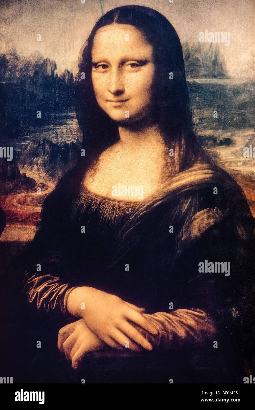 Mona lisa vintage hi-res stock photography and images - Alamy