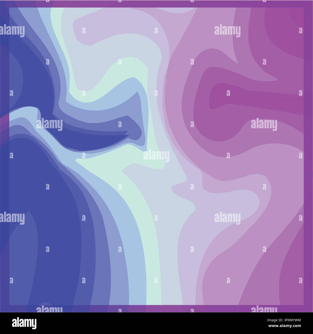 Abstract waves gradient background fluid modern design Stock Vector