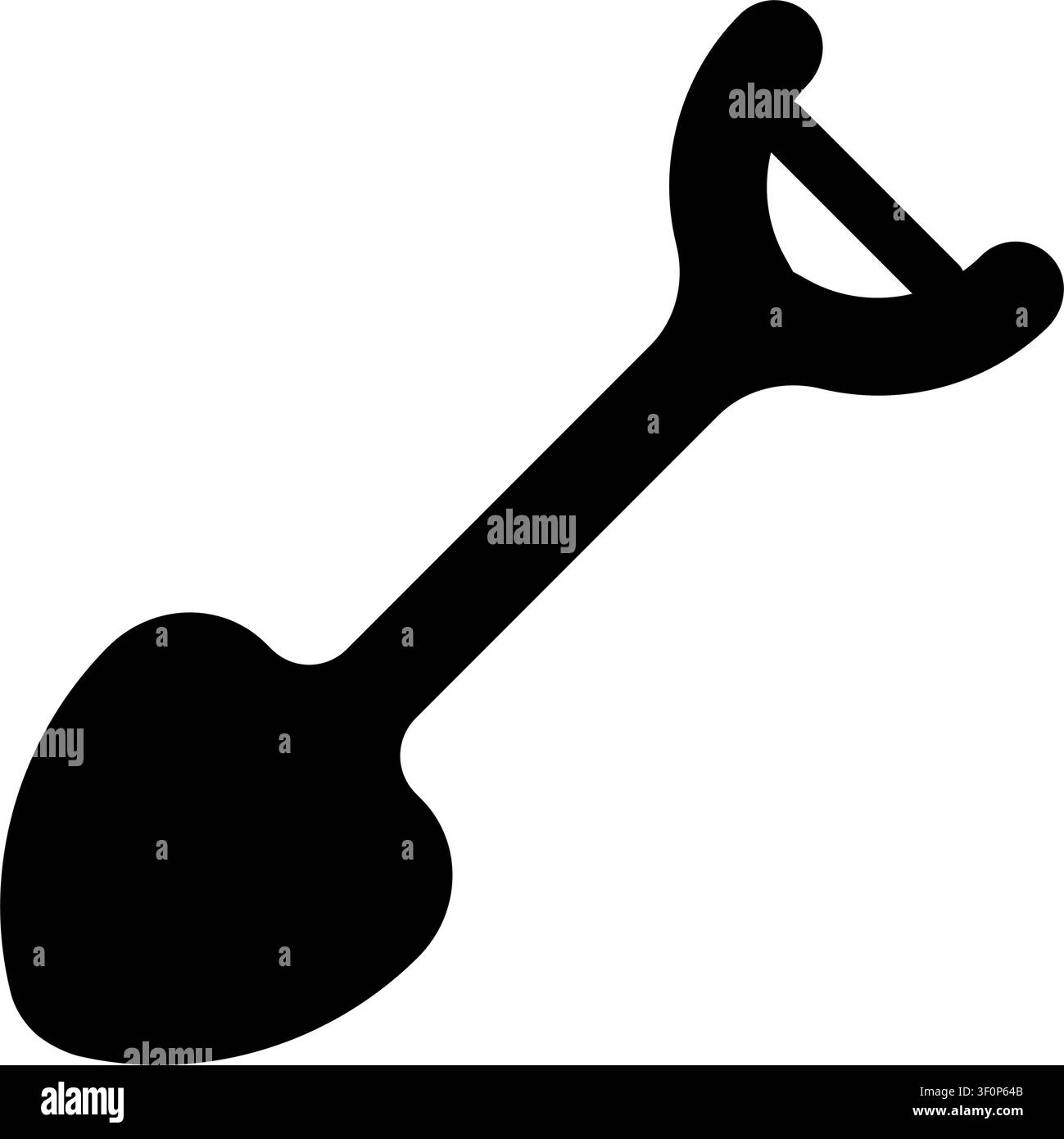 Shovel Icon, Tool, Digging, Garden, Construction, Spade Stock Vector