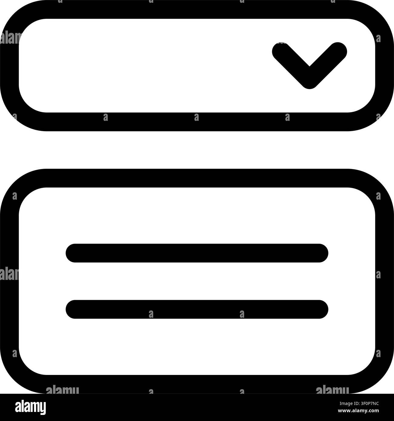 Dropdown Menu Icon, Select, Navigation, Ui, User Interface Stock Vector